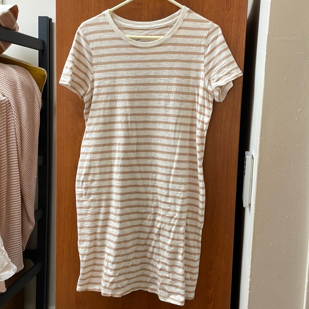 Striped Tee Shirt dress from Target’s Brand “Universal Thread Goods Co”